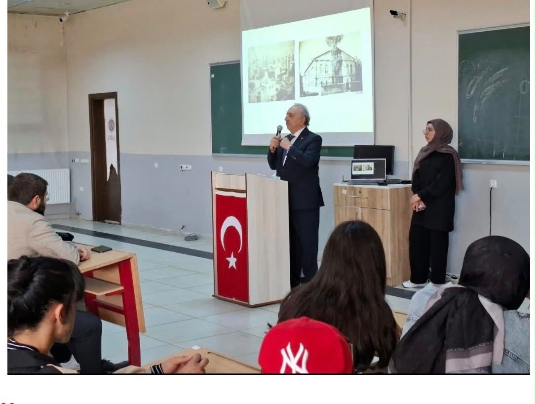 ER-VAK Başkanı Güzel’den Pasinler’de milli mücadele ve cumhuriyet konferansı