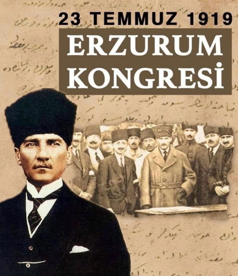Erzurum Kalkınma Vakfı (ERVAK) Başkanı Erdal Güzel, 23 Temmuz Erzurum Kongresi mesajı yayınladı.